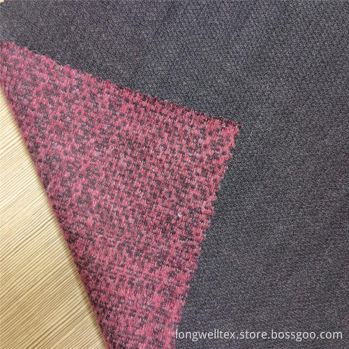 Polyester Spandex Knitted Jacquard Textured Fabric